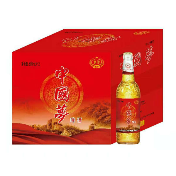 京淳啤酒中國(guó)夢500mlX12瓶