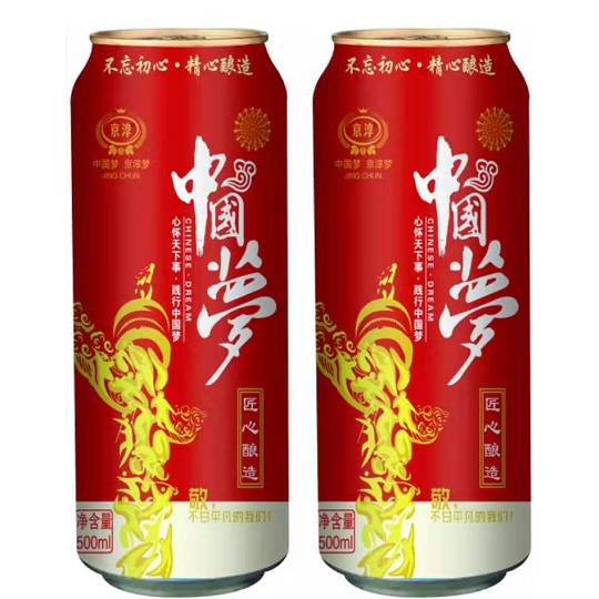 中國(guó)夢500mlX12罐