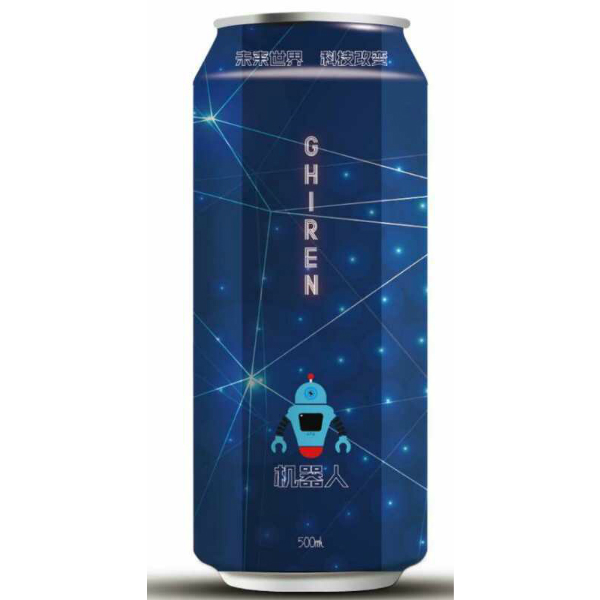 機器人啤酒500ml罐裝